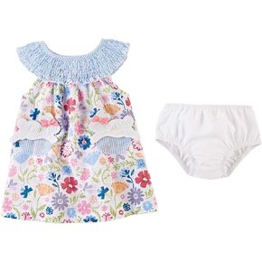 Mud Pie Baby Girls' Smocked Easter Dress in Saudi Arabia