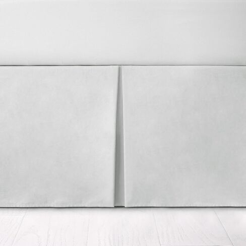 TILLYOU Pink Pleated Crib Bed Skirt for Baby Boys Girls, 100% Natural Soft Dust Ruffle, Standard Nursery Bedding Toddler Bedskirt Solid, 14" Drop in Kuwait