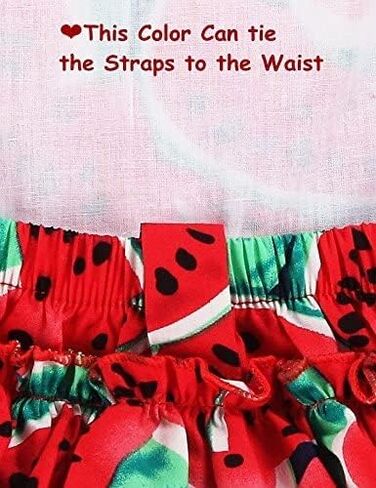 PrinceSasa Baby Girl's Floral Print Ruffles Romper Summer Clothes in Kuwait