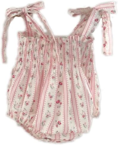 Colorful Childhood Baby Girls Summer Dress Toddler Strap Smocked Floral Boho Beach Dress Rompers Sisters Matching Outfits in Saudi Arabia