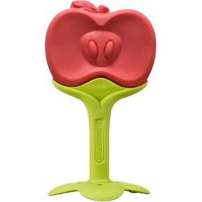 Innobaby Original Teethin Smart EZ Grip Fruit Teether and Sensory Toy for Babies and Toddlers in Apple. BPA Free Teether in Saudi Arabia