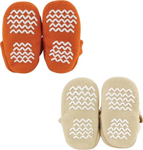 Hudson Baby unisex-baby Cozy Fleece Booties in Saudi Arabia