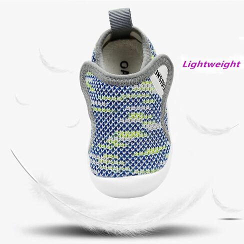 OAISNIT Baby Boys Girls Sneakers Anti Slip Lightweight Soft Toddler First Walkers for Walking Running in Kuwait