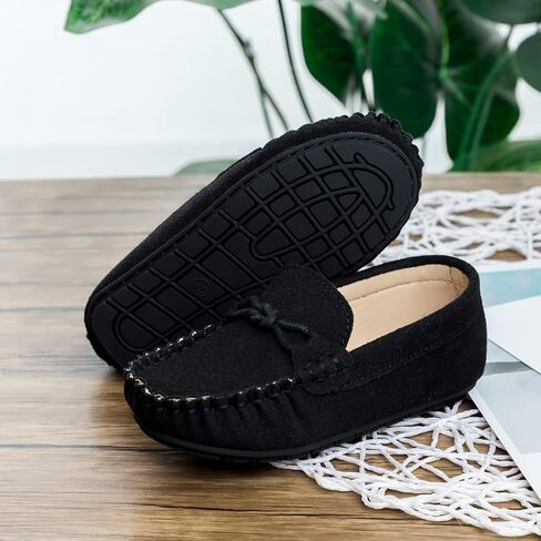 CENCIRILY Toddler Boys Girls Loafers Soft Slip On Little Kid Oxford Dress Flats Casual Boat Shoes School Uniform Moccasin Walking Shoes in Kuwait