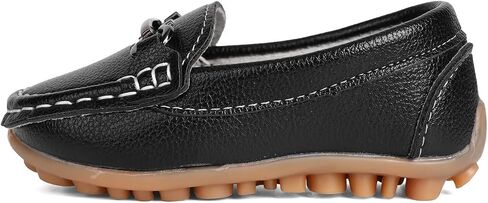 QIETION Toddler Little Kid Boys Girls Soft Slip On Loafers Dress Flat Shoes in Saudi Arabia