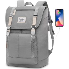 Women Backpack School Bags for Teen Girls,College Student Bookbag for 17 Inch Laptop,Work Backpack Gym Backpack Computer Backpack with USB Charging Port in Saudi Arabia