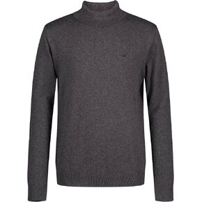 Calvin Klein Boys' Pullover Turtleneck Sweater, Logo Detailing, Ribbed Neckline & Cuffs
