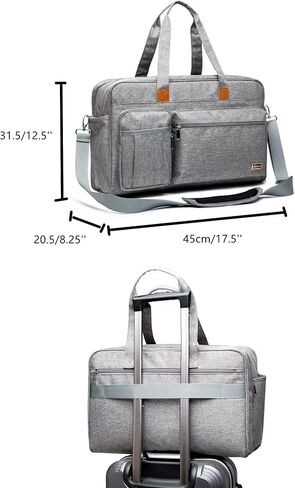 Laptop Tote Bag, Middle Size Computer Messenger Teacher Bag with 15.6'' Padded Laptop Sleeve in Kuwait