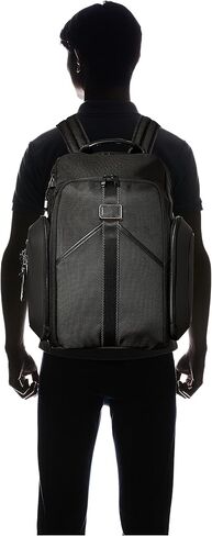 TUMI - Alpha Bravo Esports Pro Large Backpack - Expandable Tech Backpack - 18.0" X 12.0" X 8.5" - Fits up to 15" Laptop - Black in Kuwait