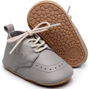 Toddler Baby Boys Girls Classic PU Leather Brogue Oxford Dress Shoes Wedding Loafers Crib Shoes in Saudi Arabia
