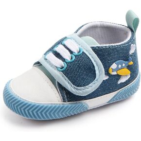 OAISNIT Baby Boys Girls Sneakers Soft Infant Crib Shoes Anti-Slip Lightweight Toddler First Walkers