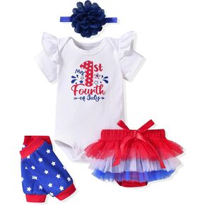 fioukiay Newborn Infant Baby Girl Clothes Romper Shorts Set Floral Summer Outfits