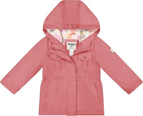 OshKosh B'Gosh Baby Girls' Midweight Hooded Anorak Jacket Coat in Saudi Arabia