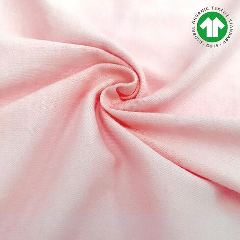 TL Care 100% Natural Organic Cotton Jersey Knit Fitted Pack N Play Playard Sheet, Gray, Soft Breathable, for Boys and Girls in Kuwait