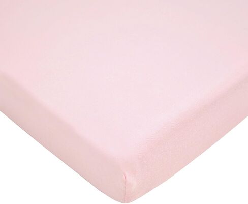 TL Care 100% Natural Organic Cotton Jersey Knit Fitted Pack N Play Playard Sheet, Gray, Soft Breathable, for Boys and Girls in Kuwait