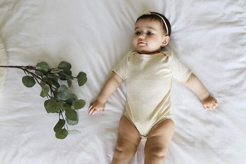 Laughing Giraffe Baby Blank Short Sleeve One Piece Bodysuit in Saudi Arabia
