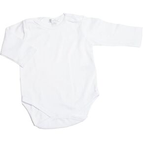 Kissy Kissy - Basic LS Bodysuit - White in Kuwait