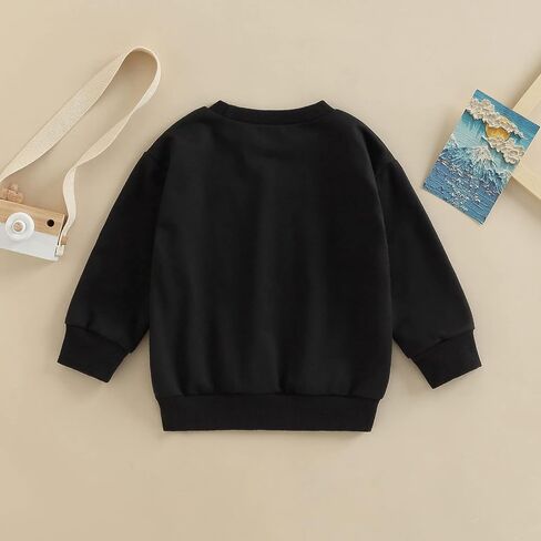 Frietlebird Toddler Baby Boy Crewneck Sweatshirt Digger Print Long Sleeve Pullover Shirt Fall Winter Outfit Casual Clothes in Saudi Arabia