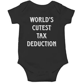 World's Cutest Tax Deduction - Daddies Tax Credit - Funny Baby Bodysuit in Kuwait