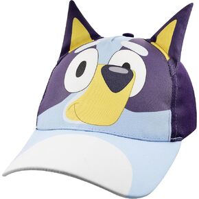 Bluey Toddler Baseball Cap – Cute Bluey Hat for Kids – Adjustable Toddler Ball Cap – Funny Cap for Kids with Flat Ears – Fun Cartoon Kids Baseball Cap – Breathable Cotton Hat in Kuwait