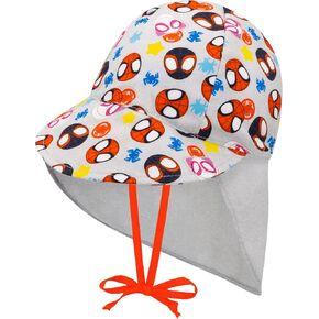 Marvel Spiderman Baby Swim Hat, Baby Boy Sun Hat with Tie String, Legends Spiderman Beach Hat for Boys in Kuwait