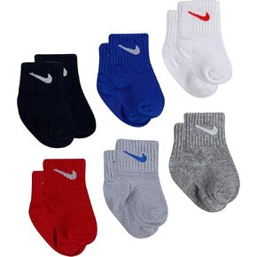 Nike Boys' Ankle Socks (6 Pairs)