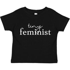 Tees & Tails Tiny Feminist Baby Infant Toddler Tee Shirt (Assorted Colors) in Saudi Arabia