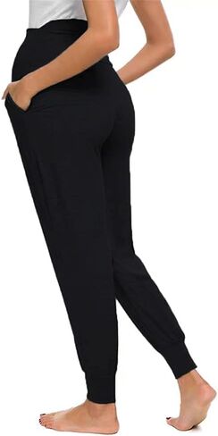 سراويل كاجوال للحوامل من Wiselect سراويل صالة قابلة للتمدد in Kuwait