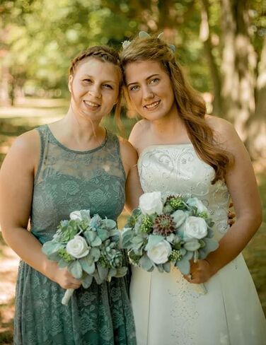 فستان نسائي طويل من الدانتيل من Wedtrend، فستان طويل لوصيفة العروس بدون أكمام، فستان رسمي لحفلات الزفاف in Kuwait