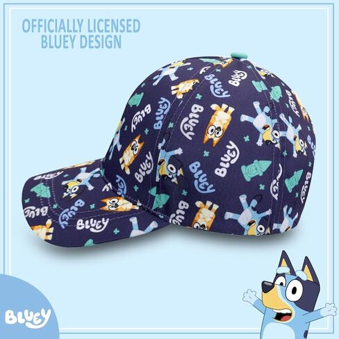 بلوي قبعة بيسبول للاطفال الصغار - قبعة لطيفة للاطفال - قبعة كرة للاطفال الصغار قابلة للتعديل - قبعة مضحكة للاطفال ذوي الاذنين المسطحة in Kuwait