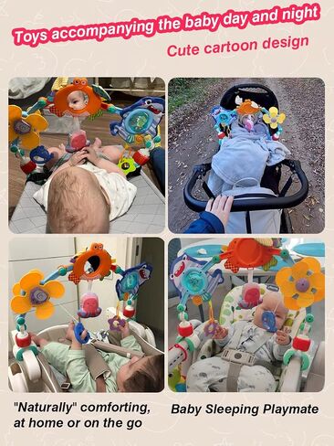 Pau1Hami1ton Baby Stroller Arch Toys, Car Seat Toys,Bouncer Toy Bar/Mobile for Bassinet,Adjustable Baby Hanging Toys Fit for Crib Bed,Stroller,Car Seat.S-19(Koala) in Saudi Arabia