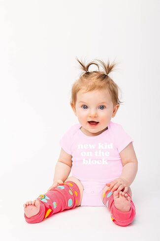 Belle Homie New Kid On The Block - Funny Baby Essentials Bodysuit - Baby Boy Clothes Newborn Girl Outfits in Saudi Arabia