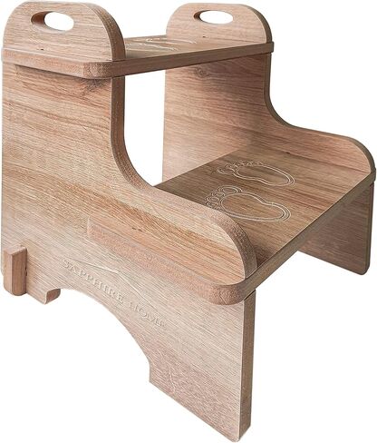 سافير هوم كرسي متدرج للاطفال، متين وامن وقوي وسهل التجميع بدون براغي لحوض الحمام، مقعد بتصميم مونتيسوري للتدريب على المرحاض in Kuwait