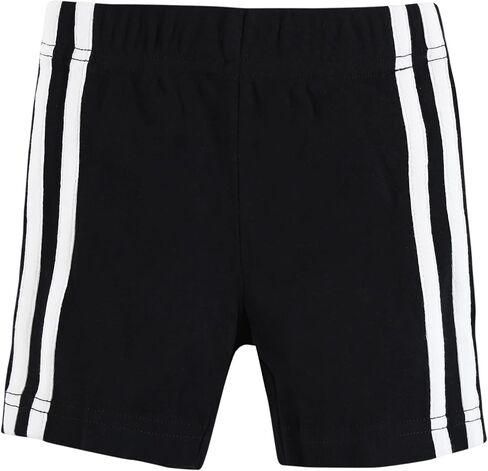 Hudson Baby Unisex Baby and Toddler Shorts Bottoms 4-Pack, Red Navy, 5 Toddler in Saudi Arabia