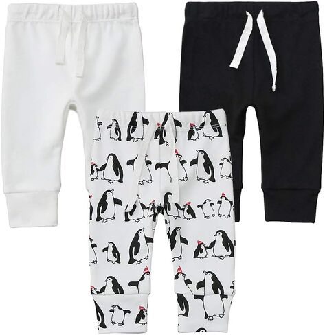 Owlivia Organic Baby Pant Legging Jogger for Infant, Boys Girls Toddler in Kuwait