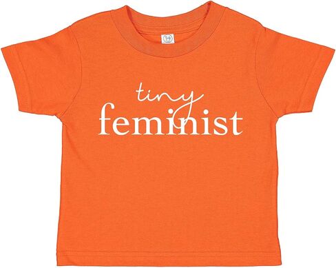 Tees & Tails Tiny Feminist Baby Infant Toddler Tee Shirt (Assorted Colors) in Kuwait