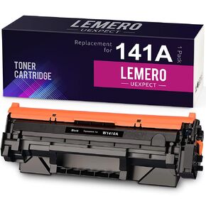 استبدال خرطوشة الحبر المتوافقة من LemeroUexpect لخرطوشة الحبر الأسود HP 141A W1410A لطابعة M110w M110we MFP M139we M140w M140we (أسود، عبوة واحدة) in Kuwait