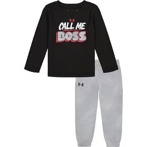 Under Armour baby-boys Long Sleeve Tee Set