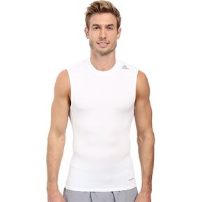adidas Men's Training Techfit Sleeveless Baselayer Tee