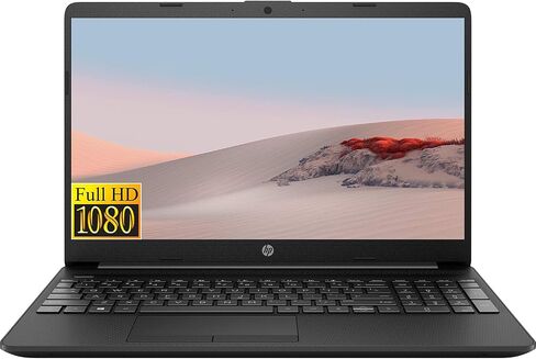 HP Pavilion Laptop (2021 Latest Model), 15.6" FHD Display, Intel Celeron Processor, 16GB DDR4 RAM, 512GB SSD, Online Conferencing, Webcam, HDMI, WiFi, Bluetooth, Windows 10 in Saudi Arabia