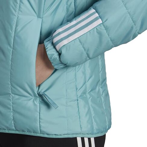 adidas Women's Itavic 3-Stripes Light Hooded Jacket in Kuwait