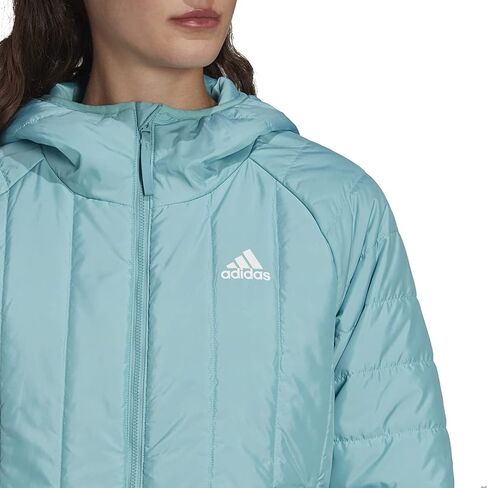 adidas Women's Itavic 3-Stripes Light Hooded Jacket in Kuwait