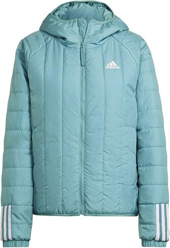adidas Women's Itavic 3-Stripes Light Hooded Jacket in Kuwait