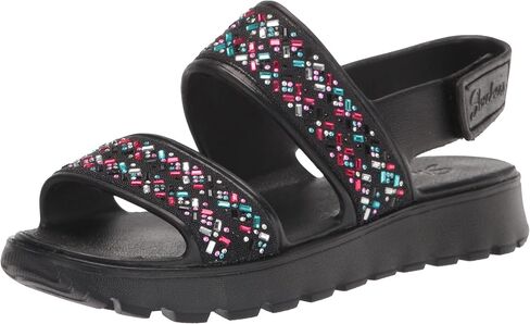 صندل سكيتشرز للأطفال من الجنسين فوت ستيبس-ليل جلام بارتي ويدج in Kuwait