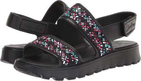 صندل سكيتشرز للأطفال من الجنسين فوت ستيبس-ليل جلام بارتي ويدج in Kuwait