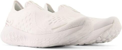 New Balance Women's Fresh Foam X 1080 Unlaced V1 Running Shoe, White/Black/Vibrant Green/Bubblegum, 5 in Saudi Arabia