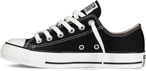 Converse Unisex Chuck Taylor All Star Low Top Sneaker Black/White 9 Women/7 Men in Saudi Arabia