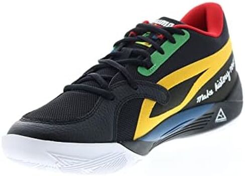 PUMA Mens TRC Blaze Court Black Fives Athletic Basketball Shoes in Saudi Arabia