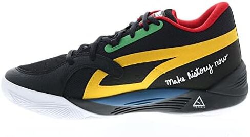 PUMA Mens TRC Blaze Court Black Fives Athletic Basketball Shoes in Saudi Arabia