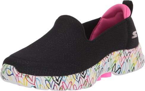 حذاء رياضي Go Walk 6-Iconic Hearts للنساء من Skechers in Kuwait